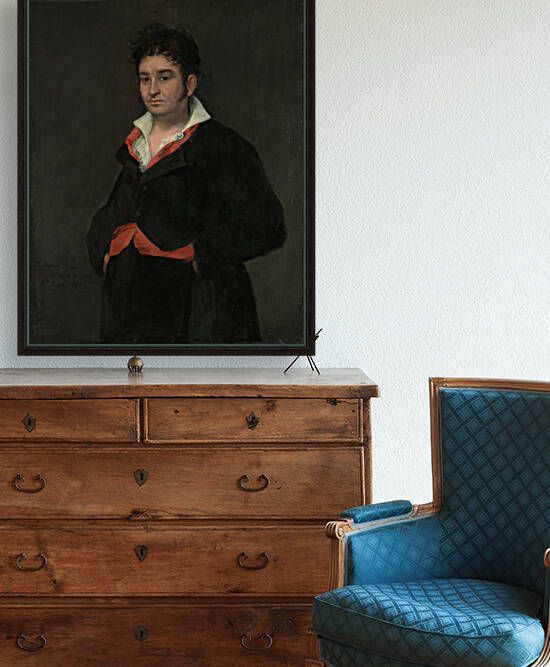 F de Goya1823 Portrait of Don Ramon Satue by TOPARTGALLERY