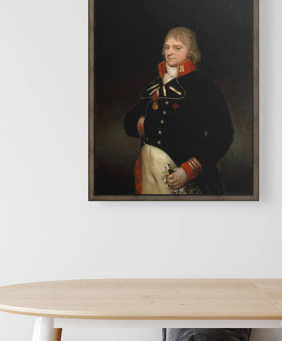 F de Goya 1752 1825 Ignacio Garcini y Queralt  BrIgardie of Engineers 1804 by TOPARTGALLERY