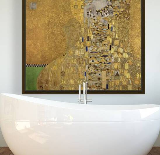 Gustav Klimt Portrait of Adele Bloch Bauer I  1908 by TOPARTGALLERY