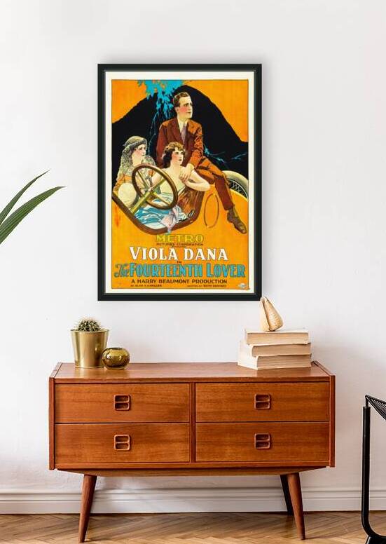 Cinema Poster 1920s Fourteenth  Lover  poster by TOPARTGALLERY