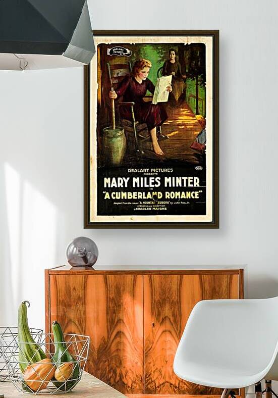 Cinema Poster 1920s A  Cumberland  Romance  1920 by TOPARTGALLERY