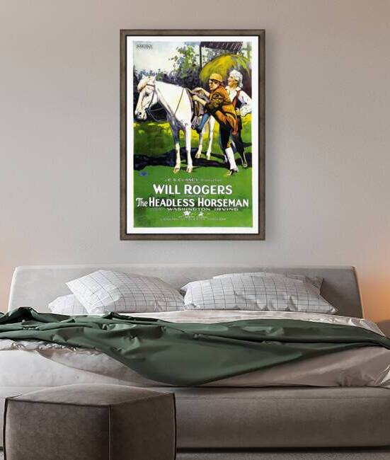 Cinema Poster 1920s Headless  Horseman  1922 by TOPARTGALLERY