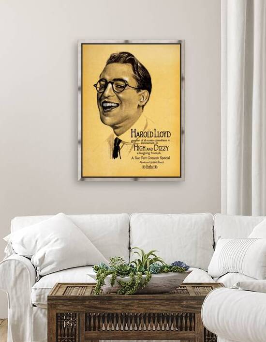 Cinema Poster 1920s High  and  Dizzy by TOPARTGALLERY