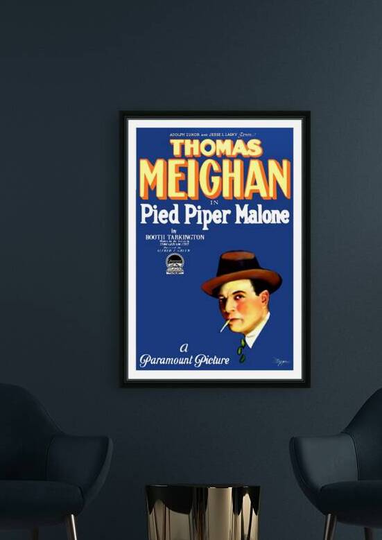 Cinema Poster 1920s Pied  Piper  Malone  poster by TOPARTGALLERY