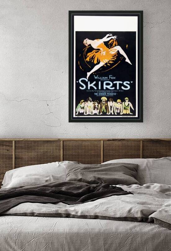 Cinema Poster 1920s Skirts  1921  poster by TOPARTGALLERY