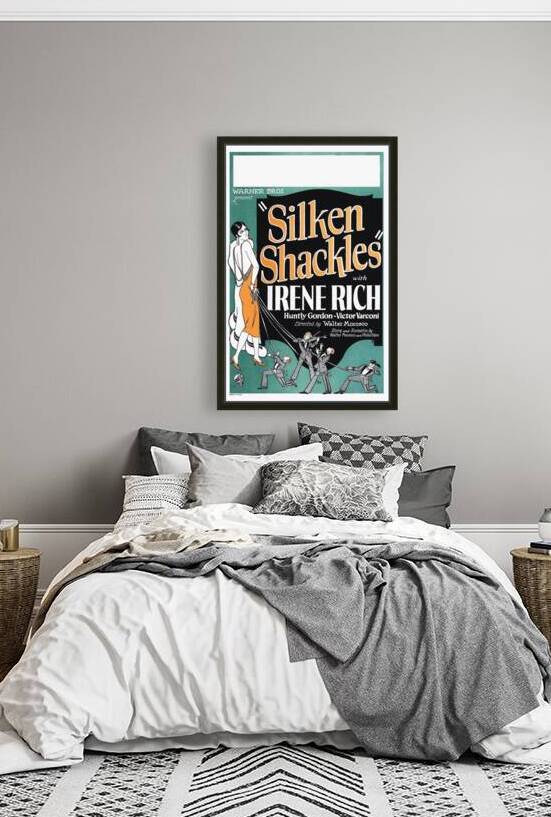 Cinema Poster 1920s Silken  Shackles  poster by TOPARTGALLERY