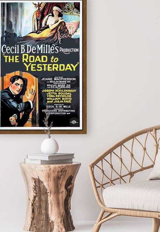 Cinema Poster 1920s The  Road  to  Yesterday  Fil by TOPARTGALLERY