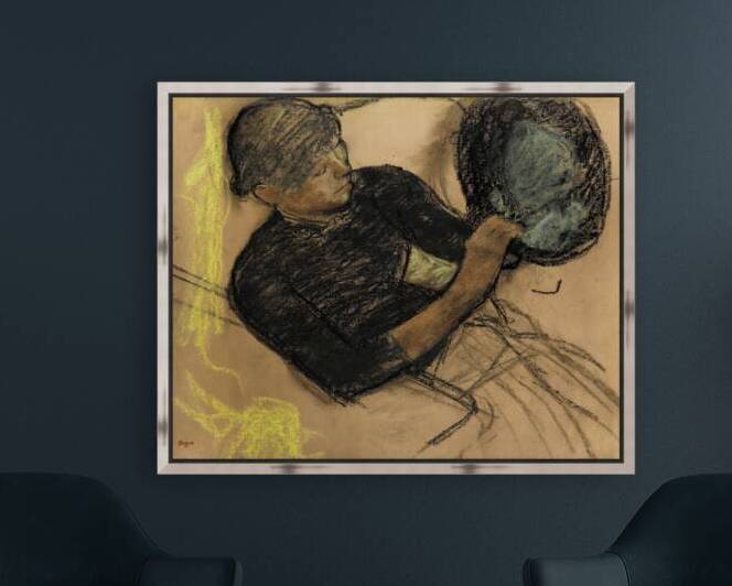 Edgar Degas 1834 1917  Chez La Modiste by TOPARTGALLERY