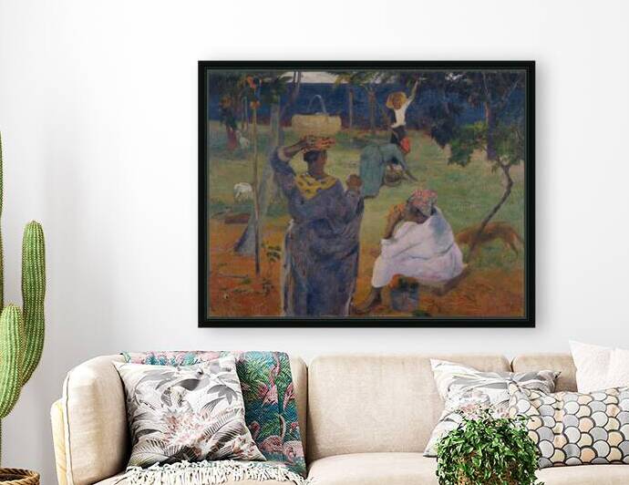 Paul Gauguin 1848 1903 Among the mangoes at Martinique by TOPARTGALLERY