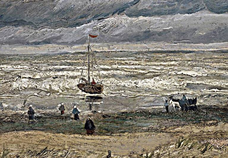  Van Gogh 1853 1890  Beach at Scheveningen in Sto by TOPARTGALLERY