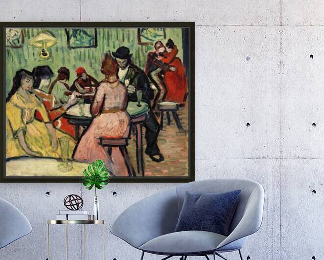 Van Gogh 1853 1890  The Brothel Le Lupanar 1888 by TOPARTGALLERY