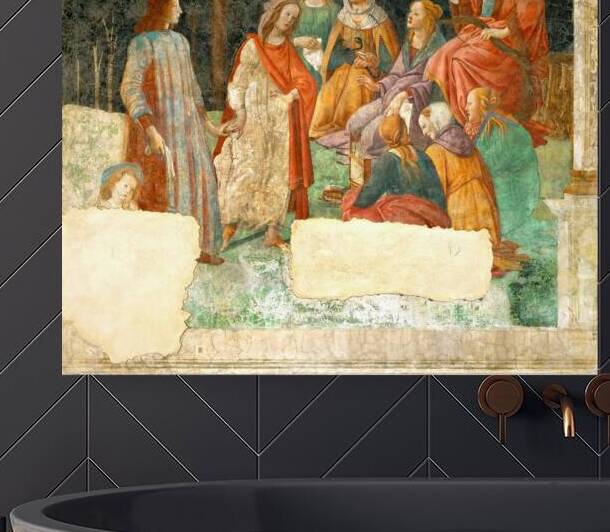 Sandro Botticelli 1445 1510  Young man before the Seven liberal arts 1484 by TOPARTGALLERY