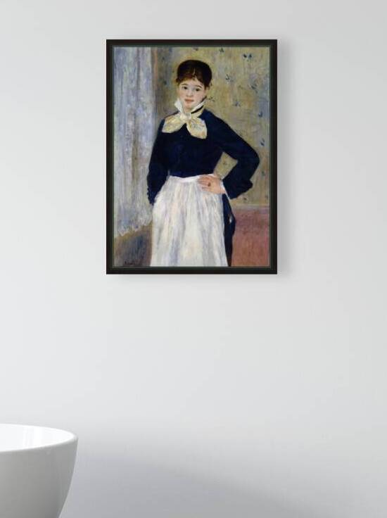 Pierre Auguste Renoir 1841 1919 A Waitress at Duval s Restaurant 1875Pierre Auguste Renoir 1841 1919 A Waitress at Duval s Restaurant 1875 by TOPARTGALLERY