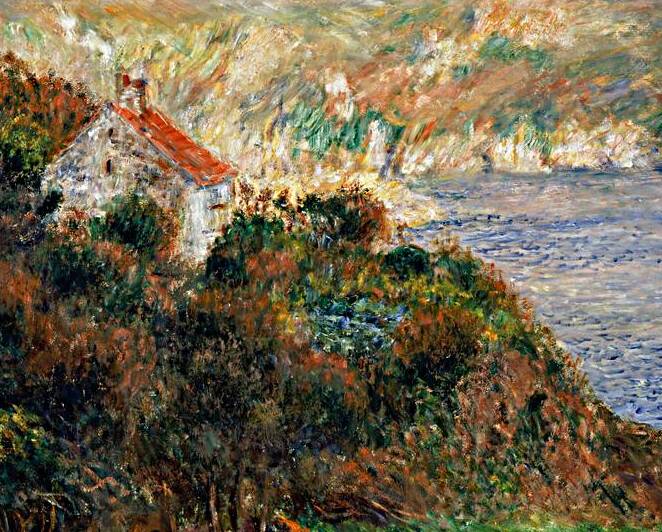 Pierre Auguste Renoir 1841 1919 Fog on Guernsey Brouillard a   Guernsey 1883 by TOPARTGALLERY