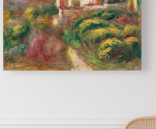 Pierre Auguste Renoir 1841 1919 Maison De La Poste by TOPARTGALLERY