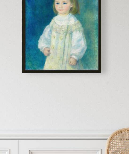 Pierre Auguste Renoir 1841 1919 Lucie Berard Child in White 1883 by TOPARTGALLERY