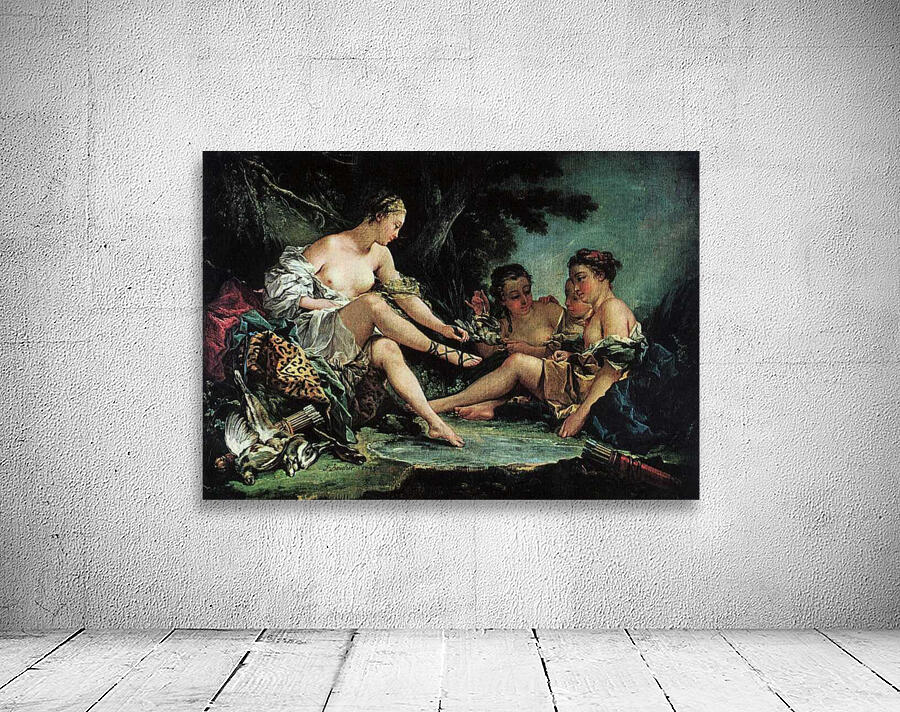 Francois Boucher 1703 1770 Dianas Return from the Hunt Wall Preview
