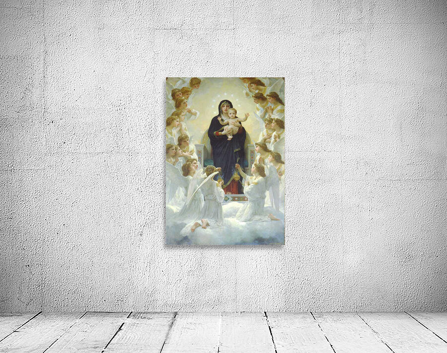 William  Adolphe  Bouguereau 1825 1905  Regina  Angelorum Wall Preview