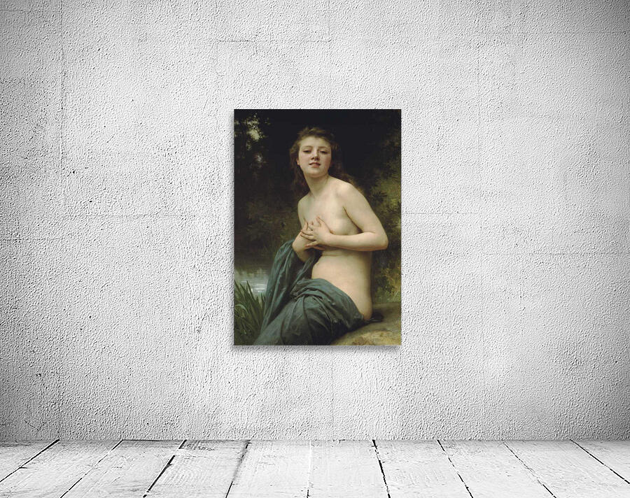 William  Adolphe  Bouguereau 1825 1905  La  brie  du  printemps Wall Preview