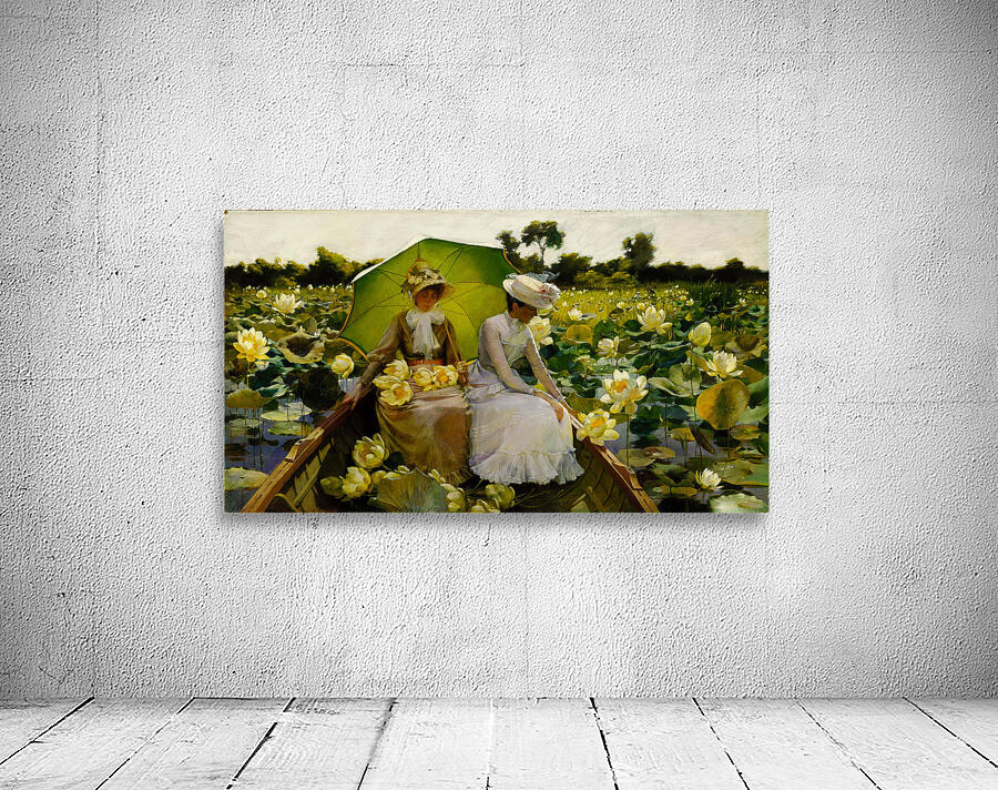 Charles Courtney Curran 1861 1942 Lotus Lilies  1888  Wall Preview