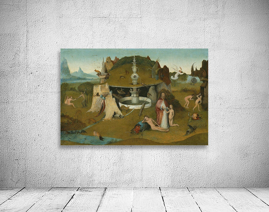 Hieronymus Bosch 1450 1516 The Garden of Paradise 1500 workshop of Bosch Wall Preview