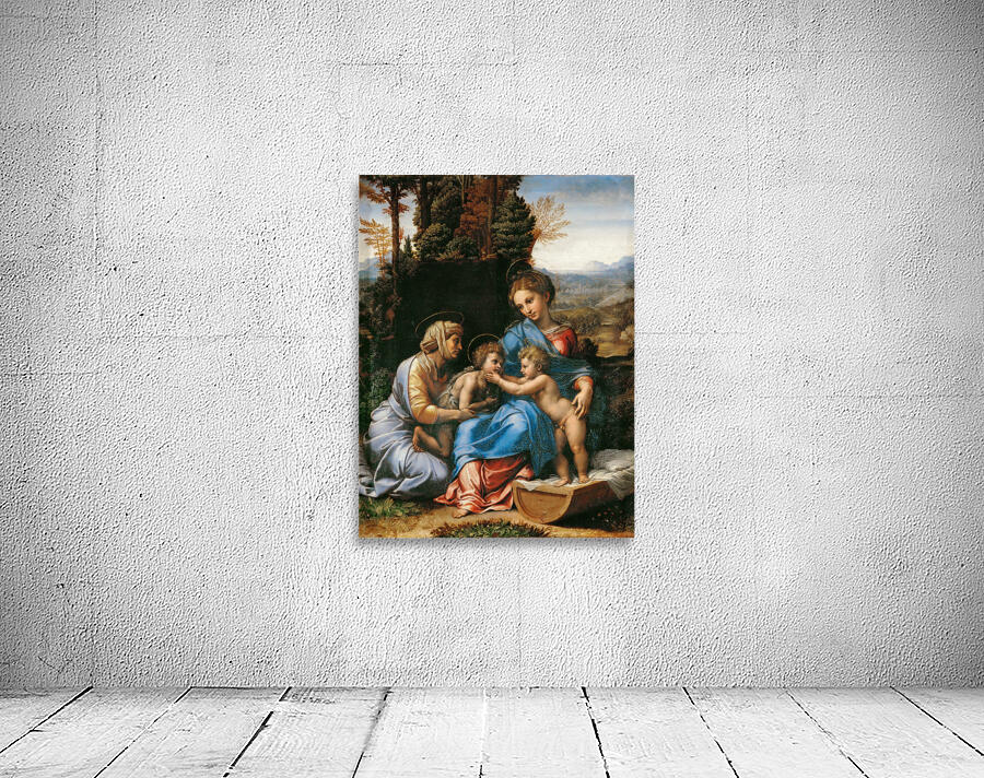 Raphael 1483 1520 Small Holy Family Wall Preview