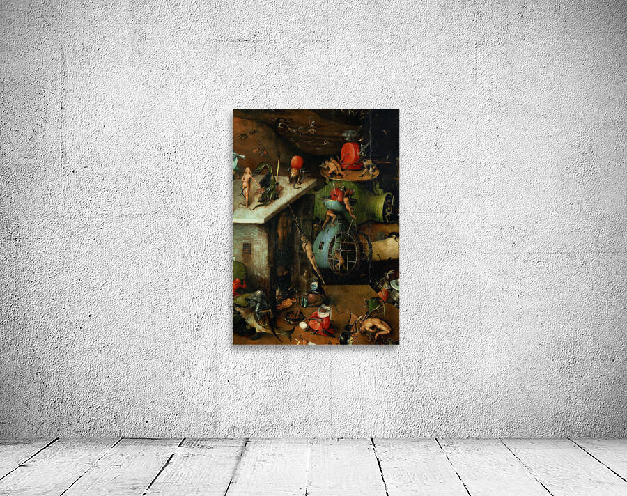 Hieronymus Bosch 1450 1516 The last judgment detail central panel 2 Wall Preview