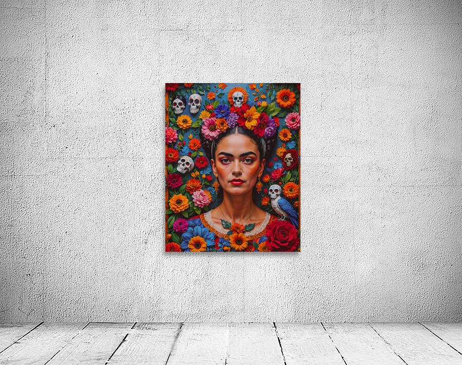 AI art Mexican Folk Art the legacy of Frida Kahlo 2 by TOPARTGALLERY ...