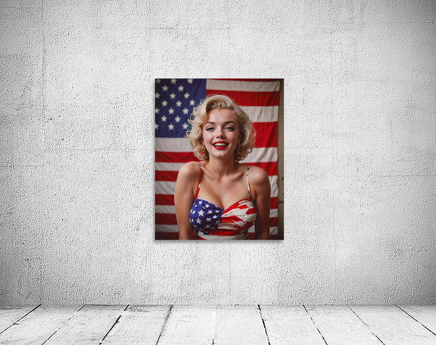 AI Art Pop Art Superstars Marilyn Monroe 26 by TOPARTGALLERY Wall Art