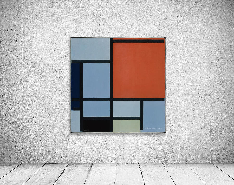 Piet Mondrian Composition 1921 Wall Preview