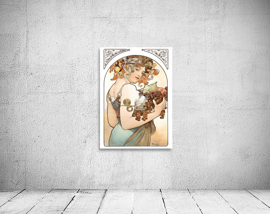 Alphonse Mucha   Fruit   1897 Wall Preview