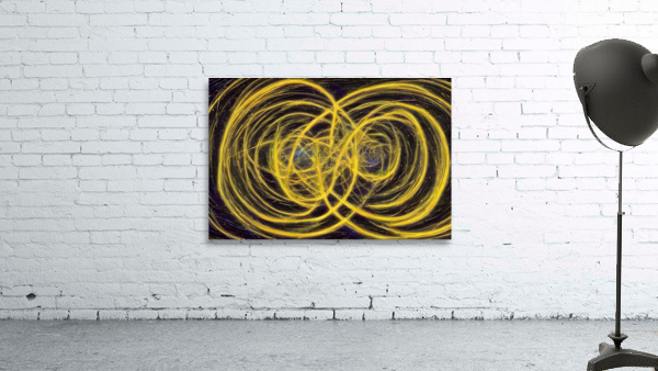 AI art albert einstein inspired relativity Wall Preview