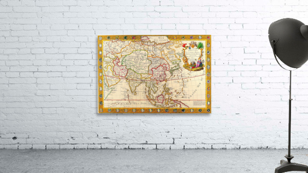 Old Map 33 Wall Preview