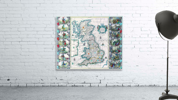 Old Map 35 Wall Preview