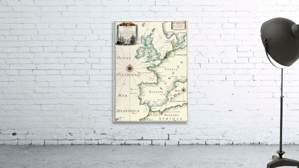 Old Map 36 Wall Preview