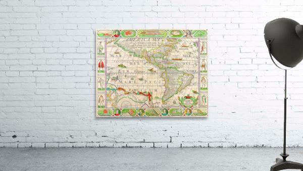 Old Map 22 Wall Preview