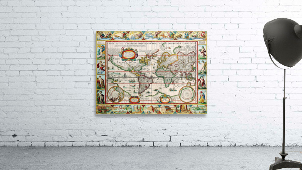 Old Map 30 Wall Preview
