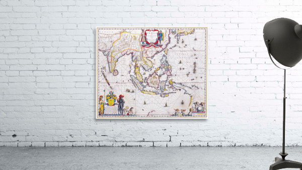 Old Map 53 Wall Preview