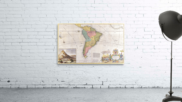 Old Map 58 Wall Preview