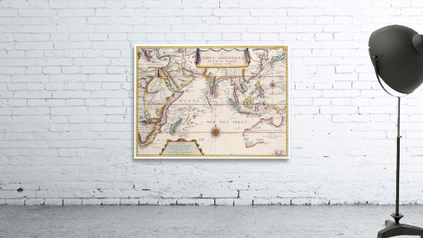 Old Map 52 Wall Preview