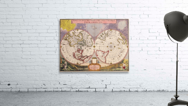 Old Map 69 Wall Preview