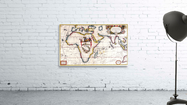 Old Map 64 Wall Preview