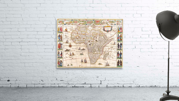 Old Map 70 Wall Preview