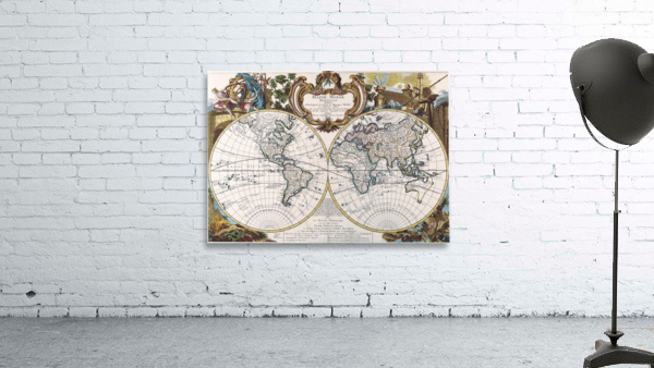 Old Map 68 Wall Preview