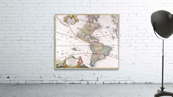 Old Map 71 Wall Preview