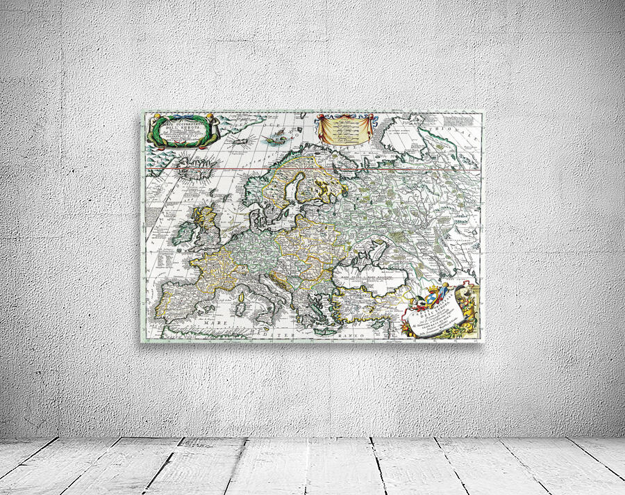 Old Map 62 Wall Preview