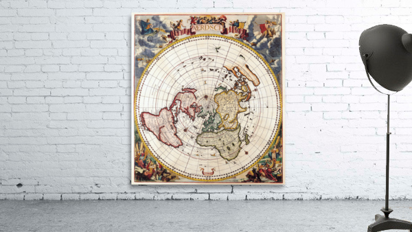 Old Map 65 Wall Preview
