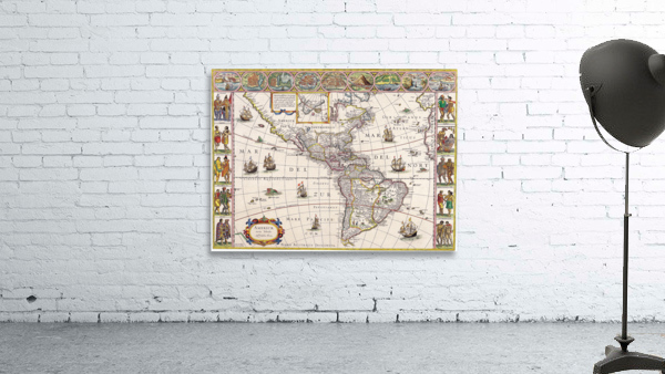 Old Map 80 Wall Preview