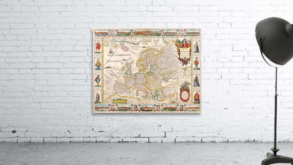 Old Map 104 Wall Preview