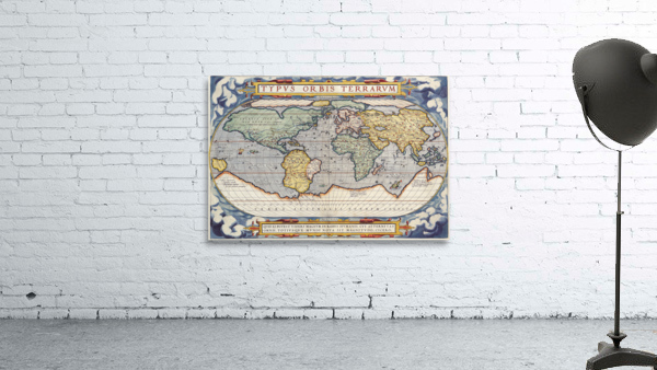 Old Map 98 Wall Preview